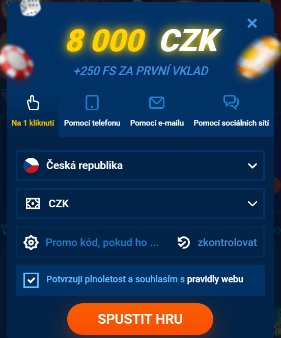 Jak se zaregistrovat
